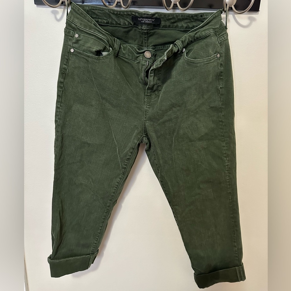 Liverpool cropped jean